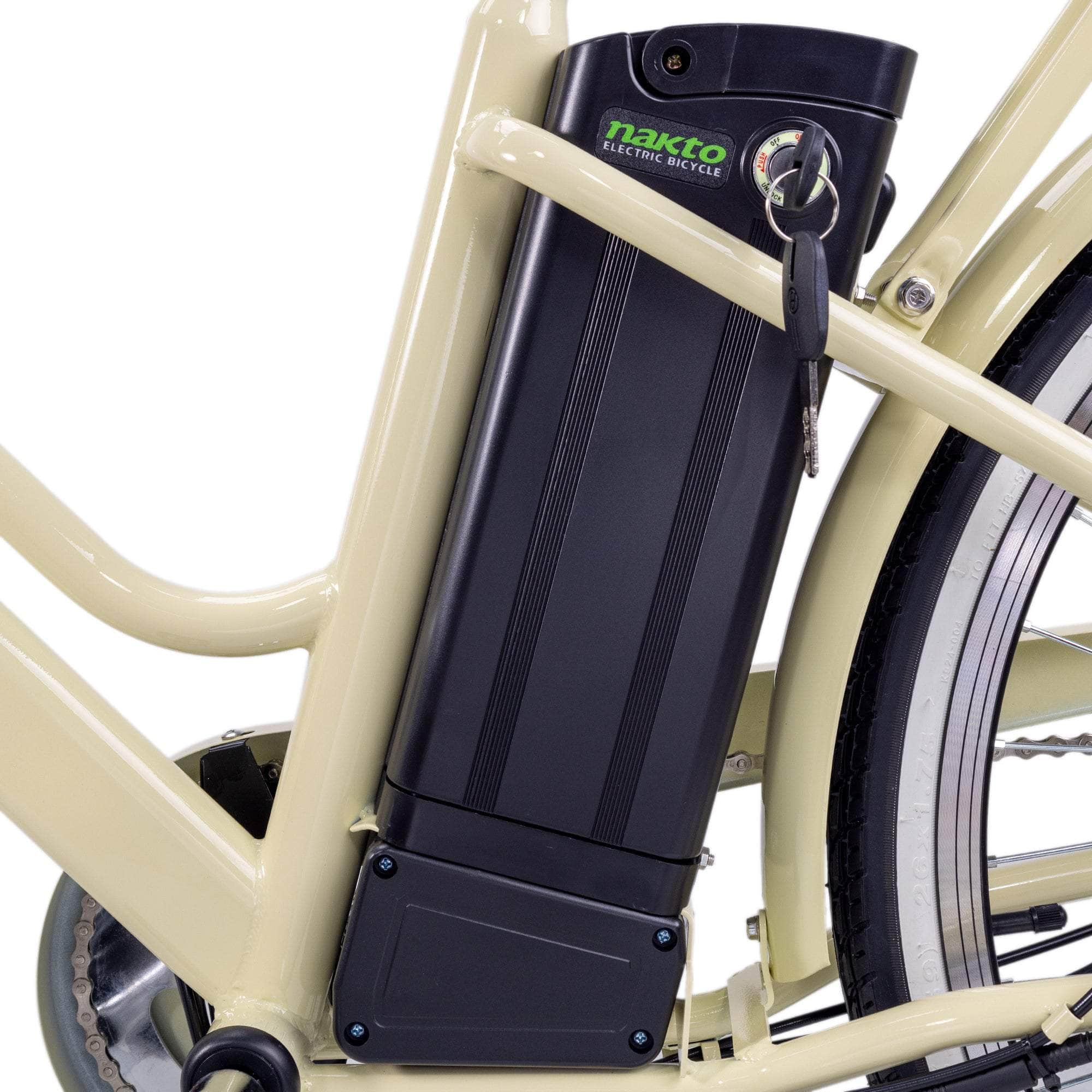 Nakto CLASSIC 2 Step-Thru Electric Bicycle - 36V 250W, brushless rear hub motor - 100% Financing Available! - Image 14