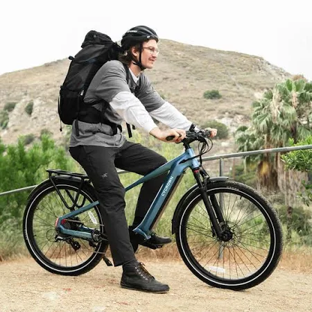 Cycrown Dremax Commuter Step-Through or Step-Over Ebike Electric Bike - 48V 500W dual hydraulic brakes, 27.4" x 2.4" Kenda tires, max load 330 lbs - 100% Financing Available! - Image 6