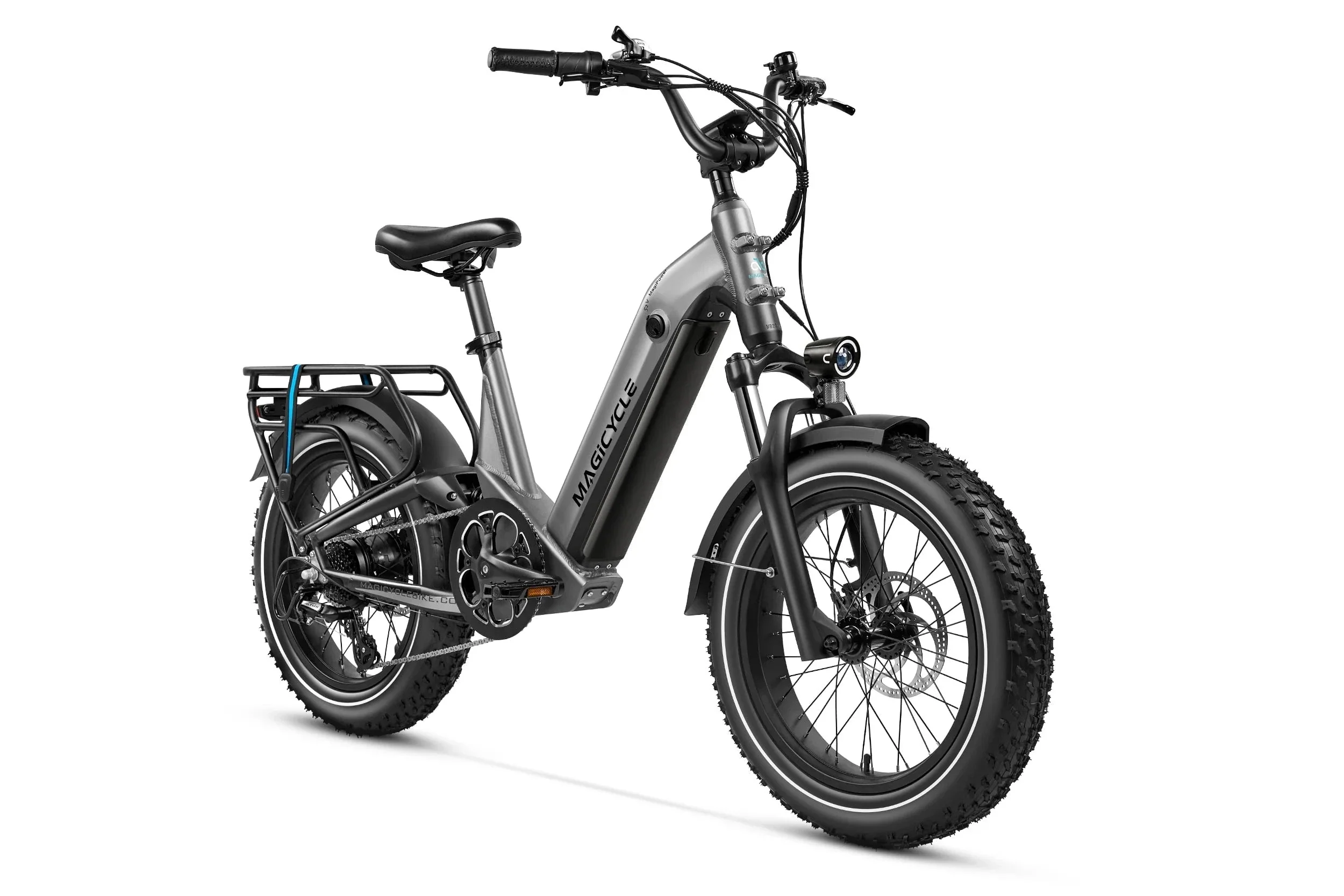Magicycle Deer 2.0 Step-Thru Full Suspension Torque Sensor Fat Tire Electric Bike - 52V, 20Ah, 1000W/1800W peak hub motor, hydraulic brakes, Shimano 8-speed - 100% Financing Available! - Image 25