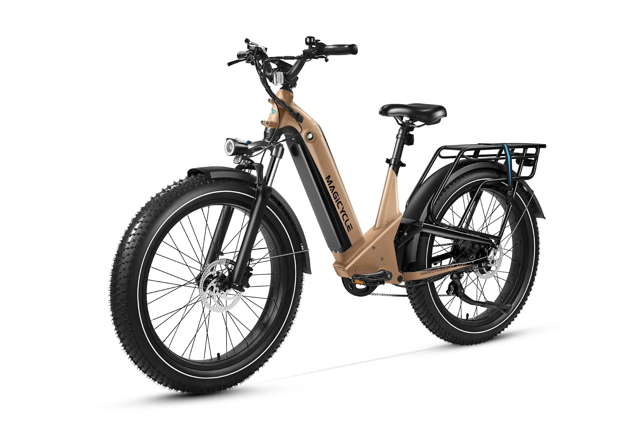 Magicycle Deer 2.0 Step-Thru Full Suspension Torque Sensor Fat Tire Electric Bike - 52V, 20Ah, 1000W/1800W peak hub motor, hydraulic brakes, Shimano 8-speed - 100% Financing Available! - Image 38