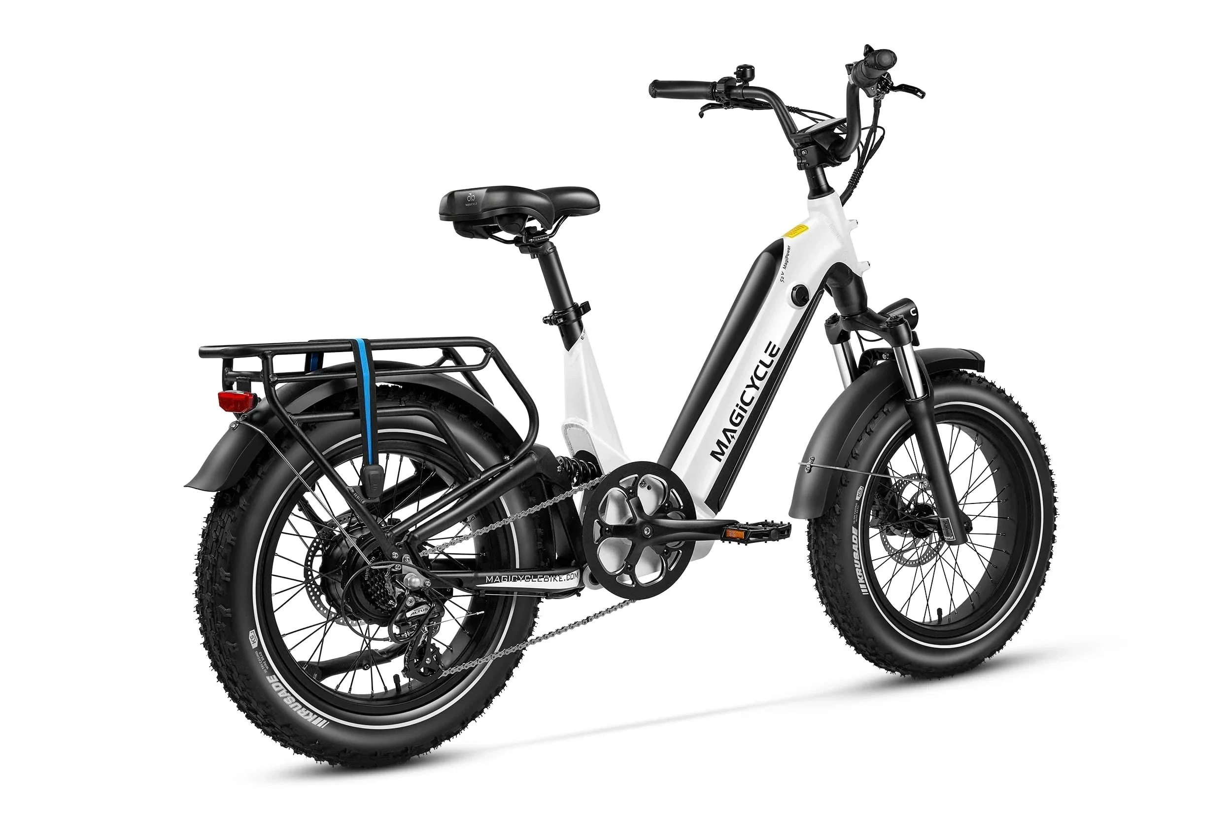 Magicycle Deer 2.0 Step-Thru Full Suspension Torque Sensor Fat Tire Electric Bike - 52V, 20Ah, 1000W/1800W peak hub motor, hydraulic brakes, Shimano 8-speed - 100% Financing Available! - Image 6