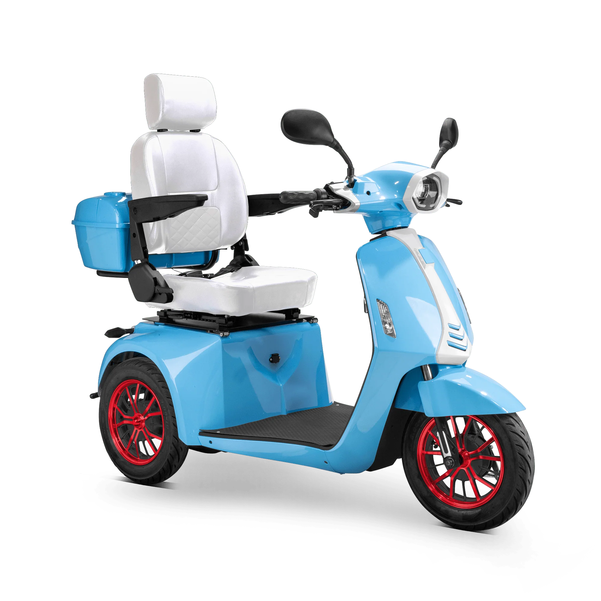 Bespoke Elite 3-Wheel Heavy-Duty Mobility Scooter 48V 600W, max load 400 lbs, top speed 15MPH, range 35 miles - 100% Financing Available! - Image 4