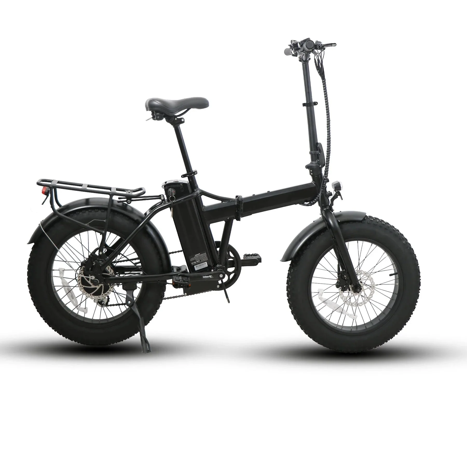 Eunorau E-FAT-MN Fat Tire Electric Bike Folding Frame 48V 500W Hub Motor, Range up to 50 miles - 100% Financing Available! - Image 3
