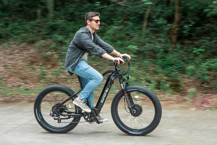Eunorau FAT-AWD 2.0 Fat Tire Electric Bike 48V/500W+500W dual hub motor, range up to 80 miles - 100% Financing Available! - Image 13