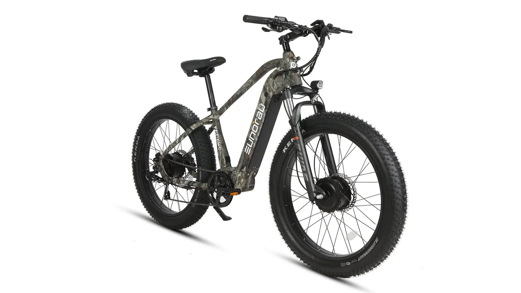 Eunorau FAT-AWD 2.0 Fat Tire Electric Bike 48V/500W+500W dual hub motor, range up to 80 miles - 100% Financing Available! - Image 2