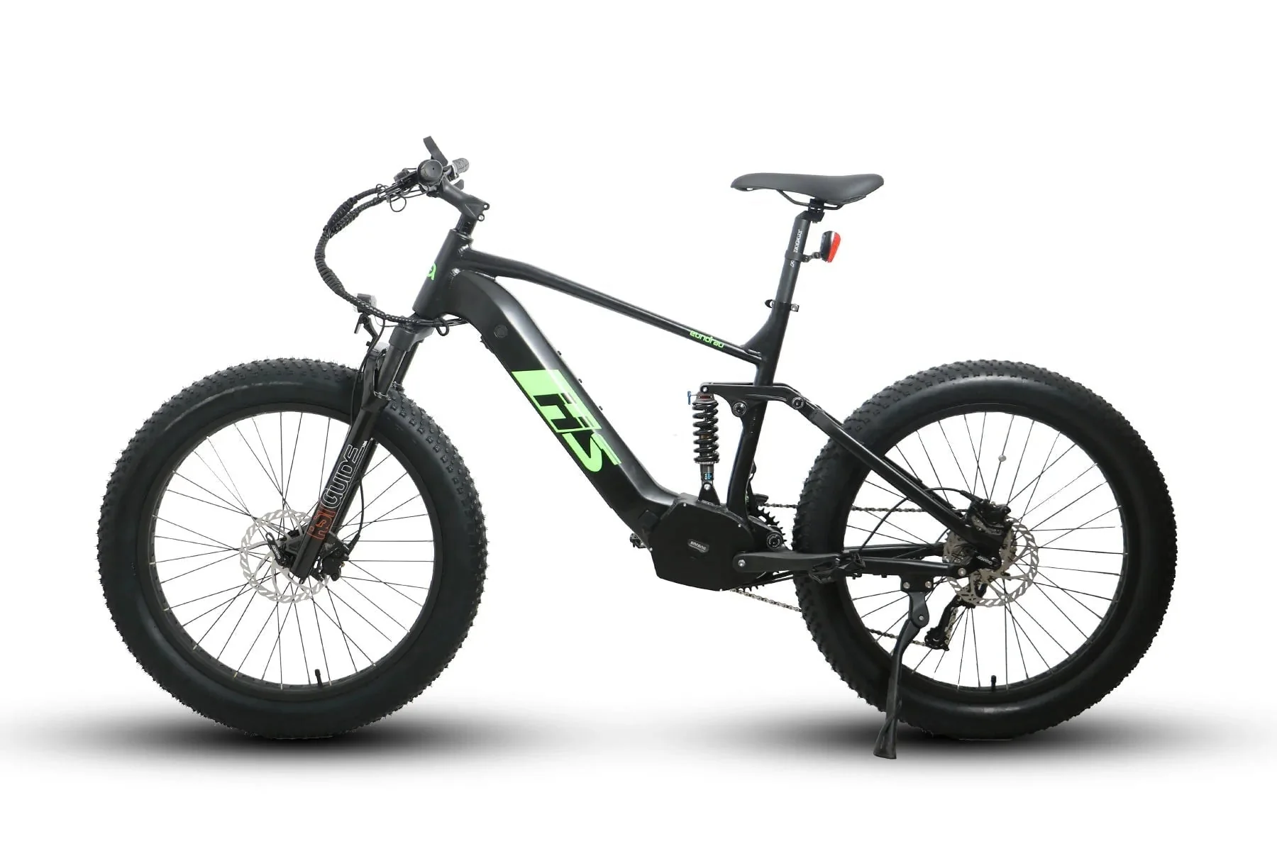 Eunorau FAT-HS Fat Tire Electric Bike - 48V, 1000W, 15-17Ah Mid-Drive, Full Suspension, Hydraulic Brakes- 100% Financing Available! - Image 9
