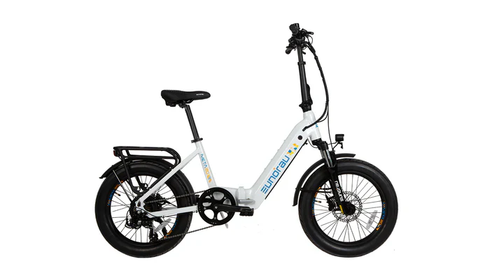 Eunorau META20 1.0 Fat Tire Step-Thru Folding Electric Bike 48V/500W hub motor, range up to 100 miles optional second battery - 100% Financing Available!