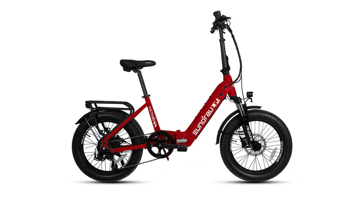 Eunorau META20 1.0 Fat Tire Step-Thru Folding Electric Bike 48V/500W hub motor, range up to 100 miles optional second battery - 100% Financing Available! - Image 10