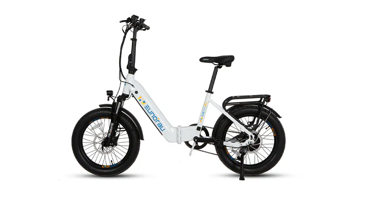 Eunorau META20 1.0 Fat Tire Step-Thru Folding Electric Bike 48V/500W hub motor, range up to 100 miles optional second battery - 100% Financing Available! - Image 4