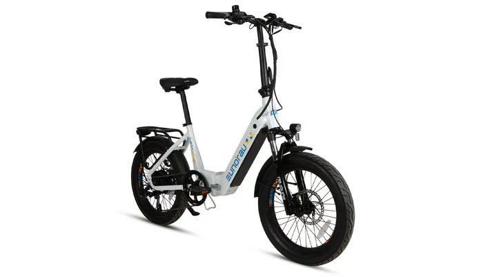 Eunorau META20 1.0 Fat Tire Step-Thru Folding Electric Bike 48V/500W hub motor, range up to 100 miles optional second battery - 100% Financing Available! - Image 6