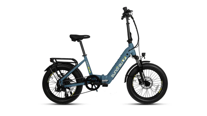 Eunorau META20 1.0 Fat Tire Step-Thru Folding Electric Bike 48V/500W hub motor, range up to 100 miles optional second battery - 100% Financing Available! - Image 8