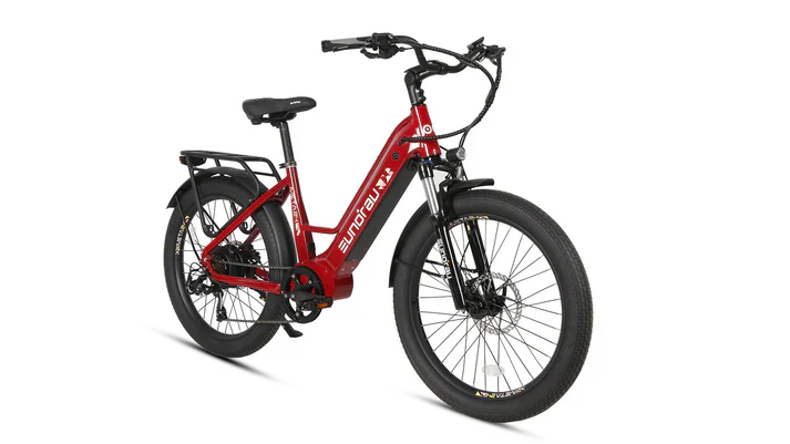 Eunorau META26 1.0 Fat Tire Step-Thru Electric Bike 48V/500W hub motor, range up to 100 miles with optional second battery - 100% Financing Available! - Image 8