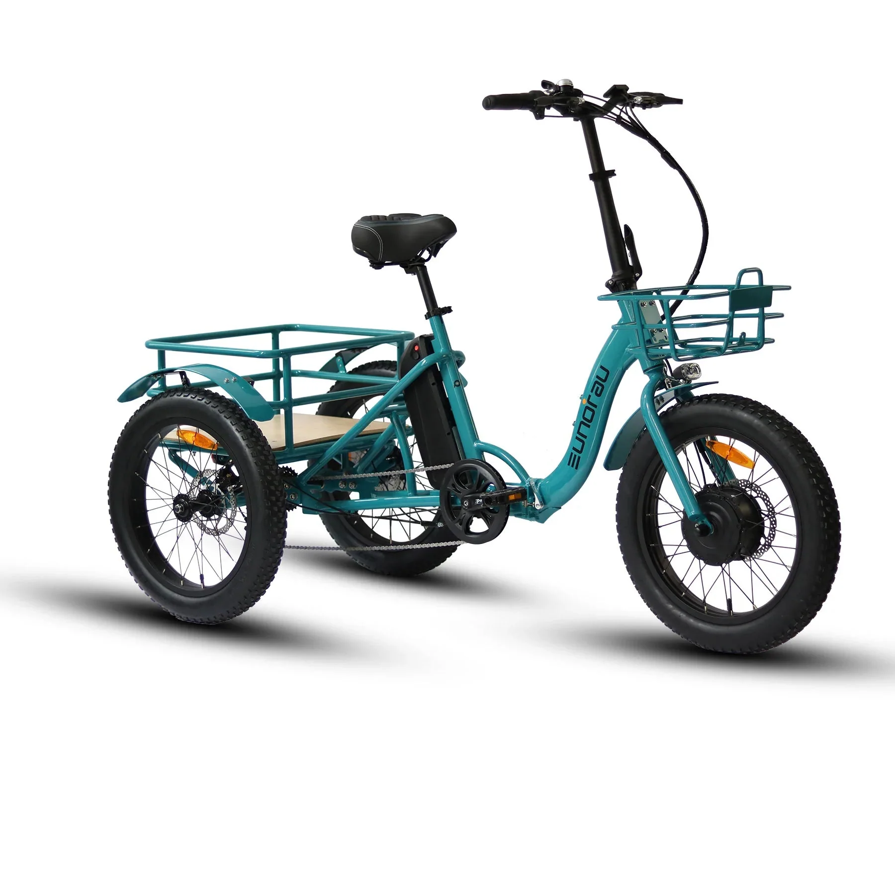 Eunorau NEW-TRIKE 2.0 Folding Electric Trike 48V 500W, upto 100 Mile Range - 100% Financing Available! - Image 5
