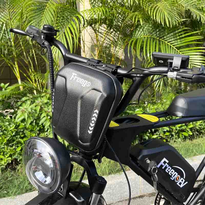 Freego Electric Bike & Scooter Waterproof Hard Shell Front bag - 2.5L capacity - Image 5