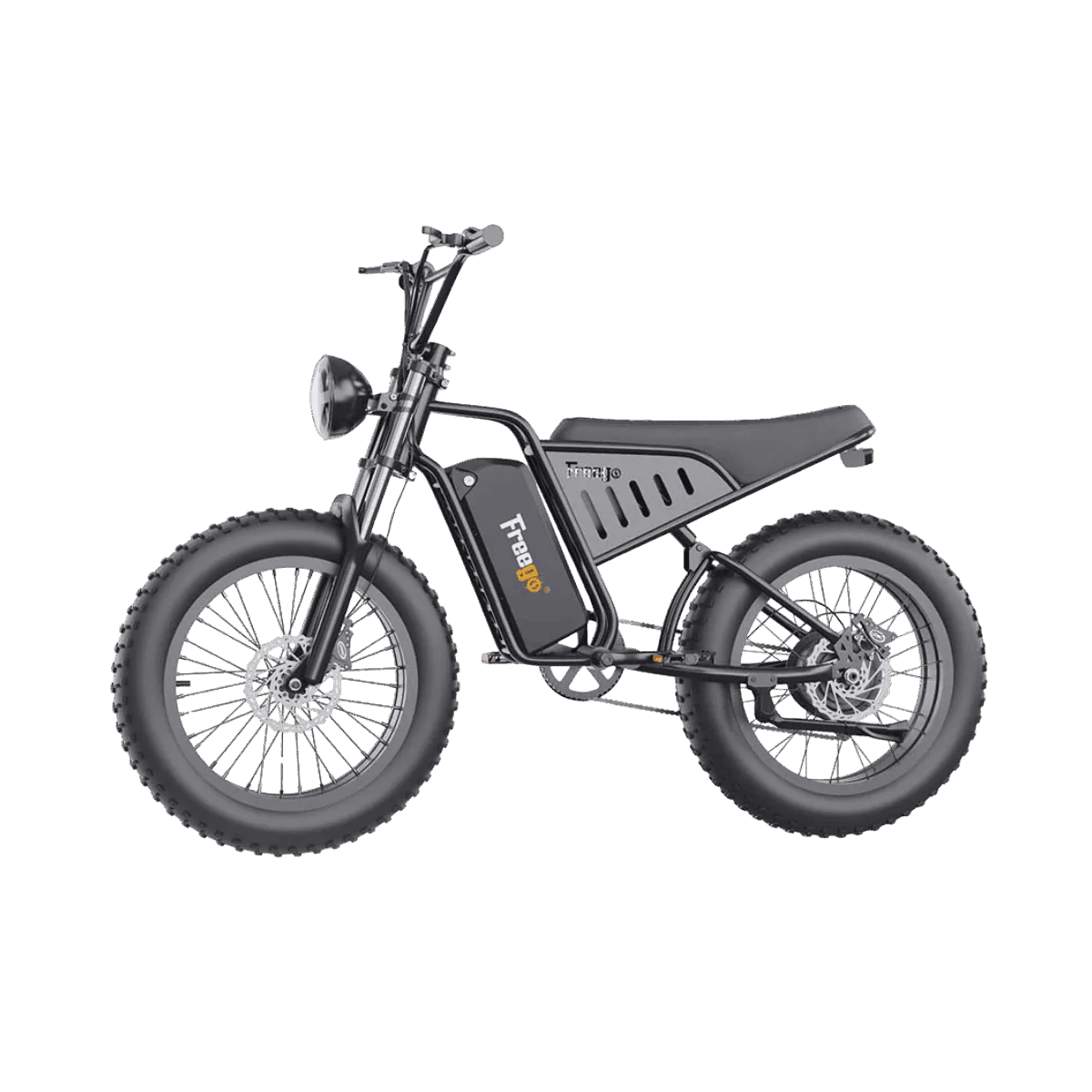 Freego S1 Cafe Racer Fat Tire Electric Bike - 48V 22.5Ah 750W, hydraulic brakes, 28MPH, up to 50 miles range - 100% Financing Available! - Image 6