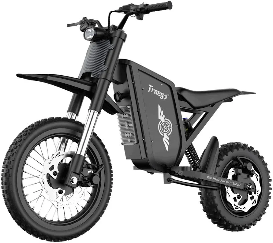 Freego X0 Electric Mini Bike - 60V, 23Ah, 3600W peak, 40 MPH max speed,  full suspension, hydraulic brakes - 100% Financing Available