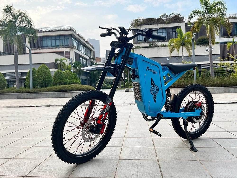 Shipping in July - Freego X2 Pro All-Terrain Electric Dirt Bike - 60V, 30Ah, 3000W, full suspension, 4-piston hydraulic brakes - 100% Financing Available - Image 10