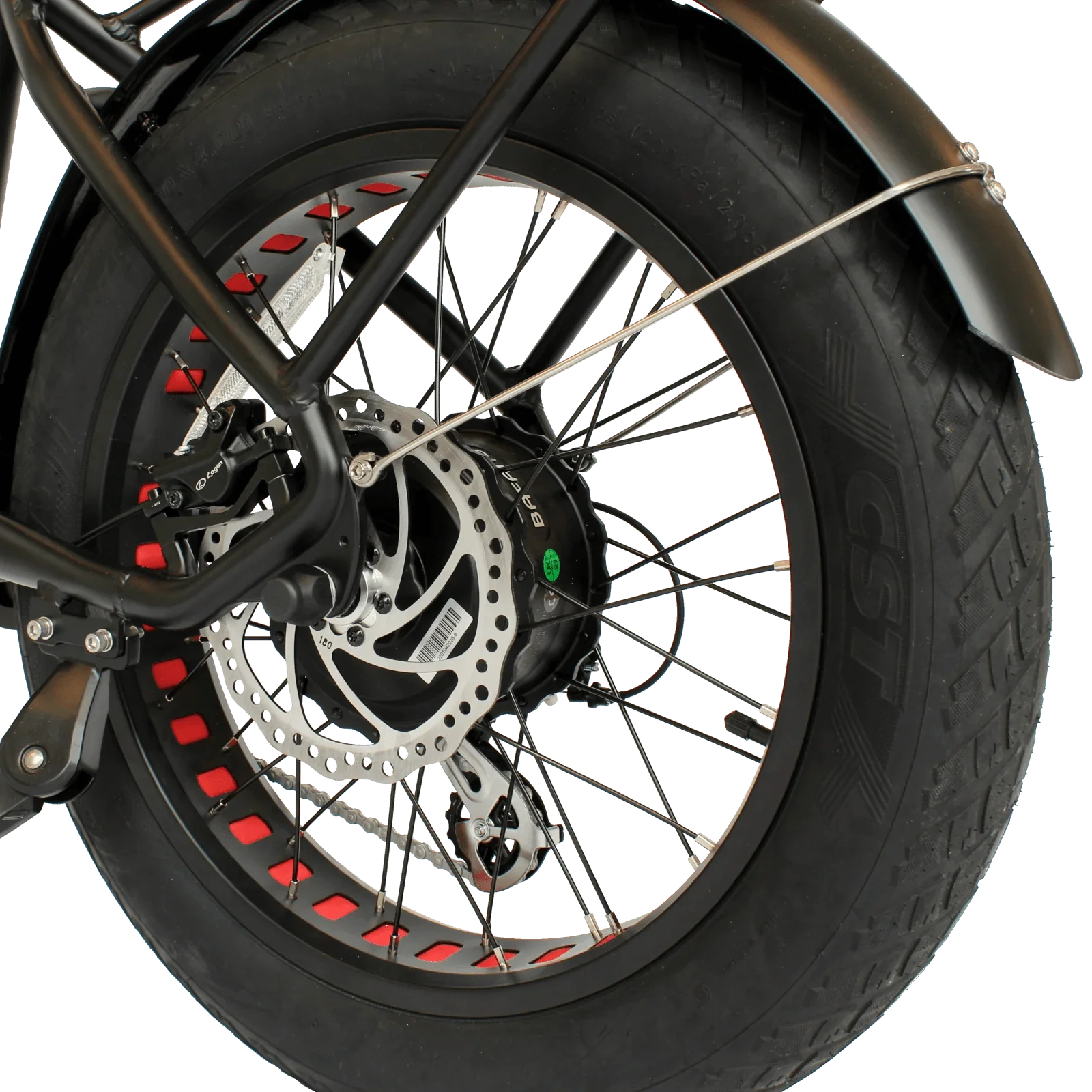 GIO LIGHTNING FOLDING ELECTRIC BIKE WITH FAT TIRES 48V 12Ah 500W, top speed 20 MPH, range 30 miles - 100% FINANCING AVAILABLE! - Image 9