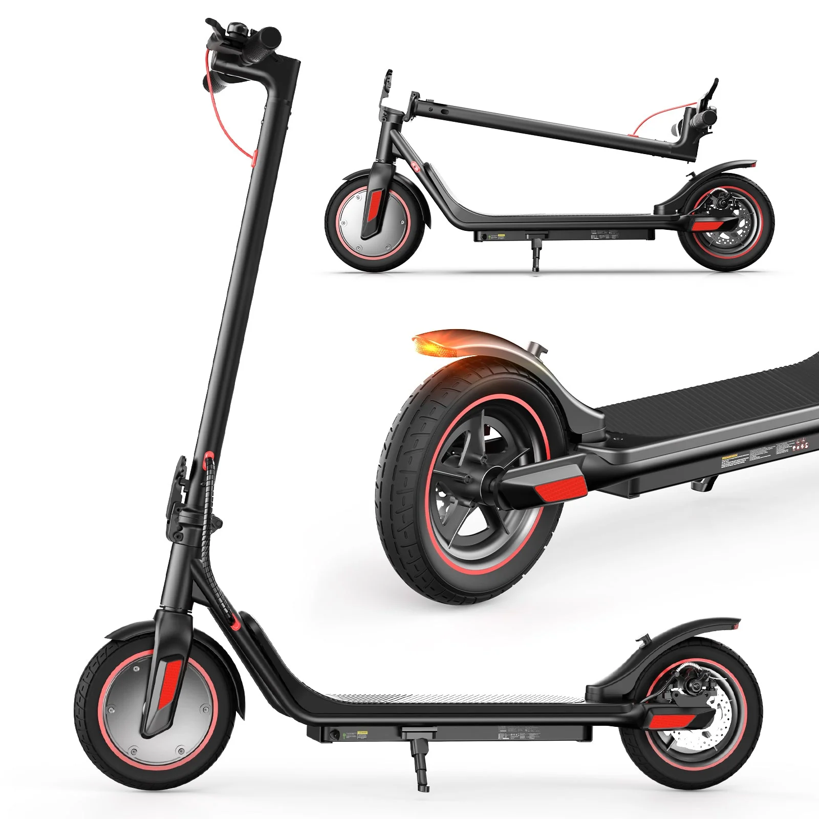 iScooter i9M Foldable Commuting Electric Scooter 500W with Pneumatic Tires - 22mph - 42V 7.5Ah battery - 100% Financing Available! - Image 4