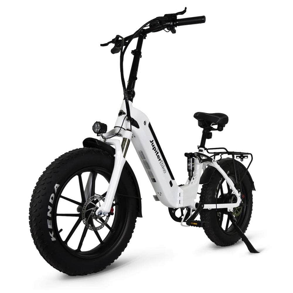 Jupiter Defiant ST Black Fat Tire Folding Electric Bike 750W, 48V, 13.2Ah, hydraulic brakes, full suspension, max speed 28mph - Financing Available - Image 6