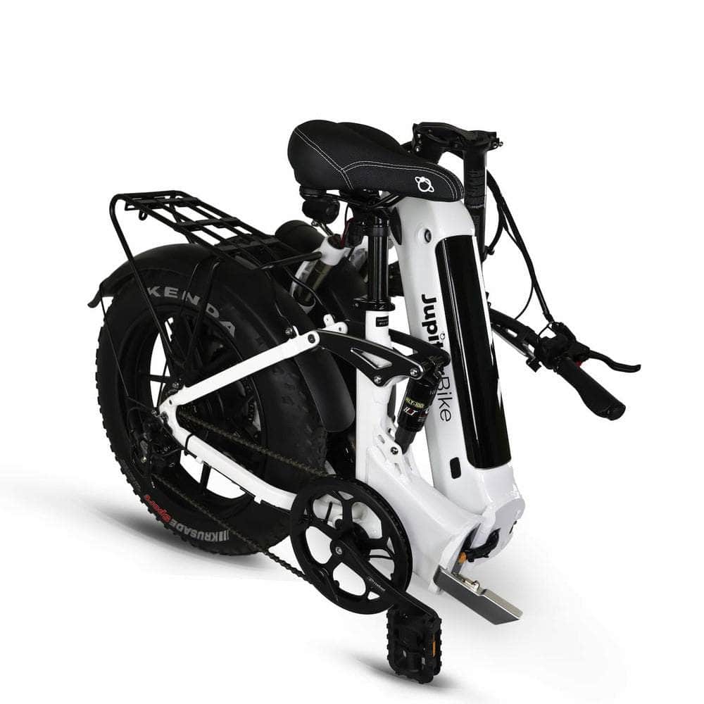 Jupiter Defiant ST Black Fat Tire Folding Electric Bike 750W, 48V, 13.2Ah, hydraulic brakes, full suspension, max speed 28mph - Financing Available - Image 7