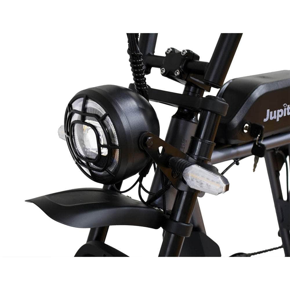 JupiterBike Rogue Cafe Racer Fat Tire All-Terrain Electric Bike 13.2Ah Samsung Lithium Ion, 750W (1130 watt peak) hub motor - 100% Financing Available! - Image 5