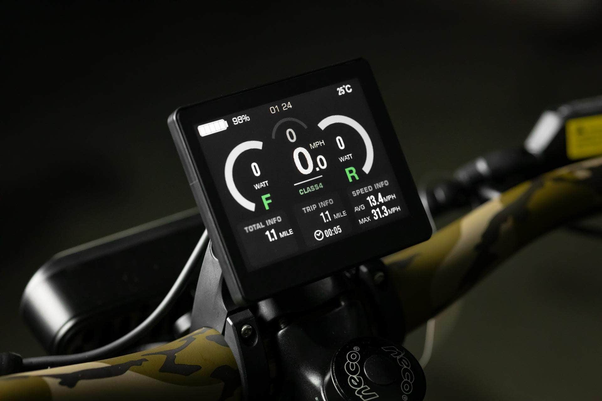 Rambo Krusader 3.0 All-Terrain AWD Fat Tire Electric Bike - 48V 15-20Ah dual 500W hub motor - Official Rambo Authorized Dealer! Financing Available! - Image 9