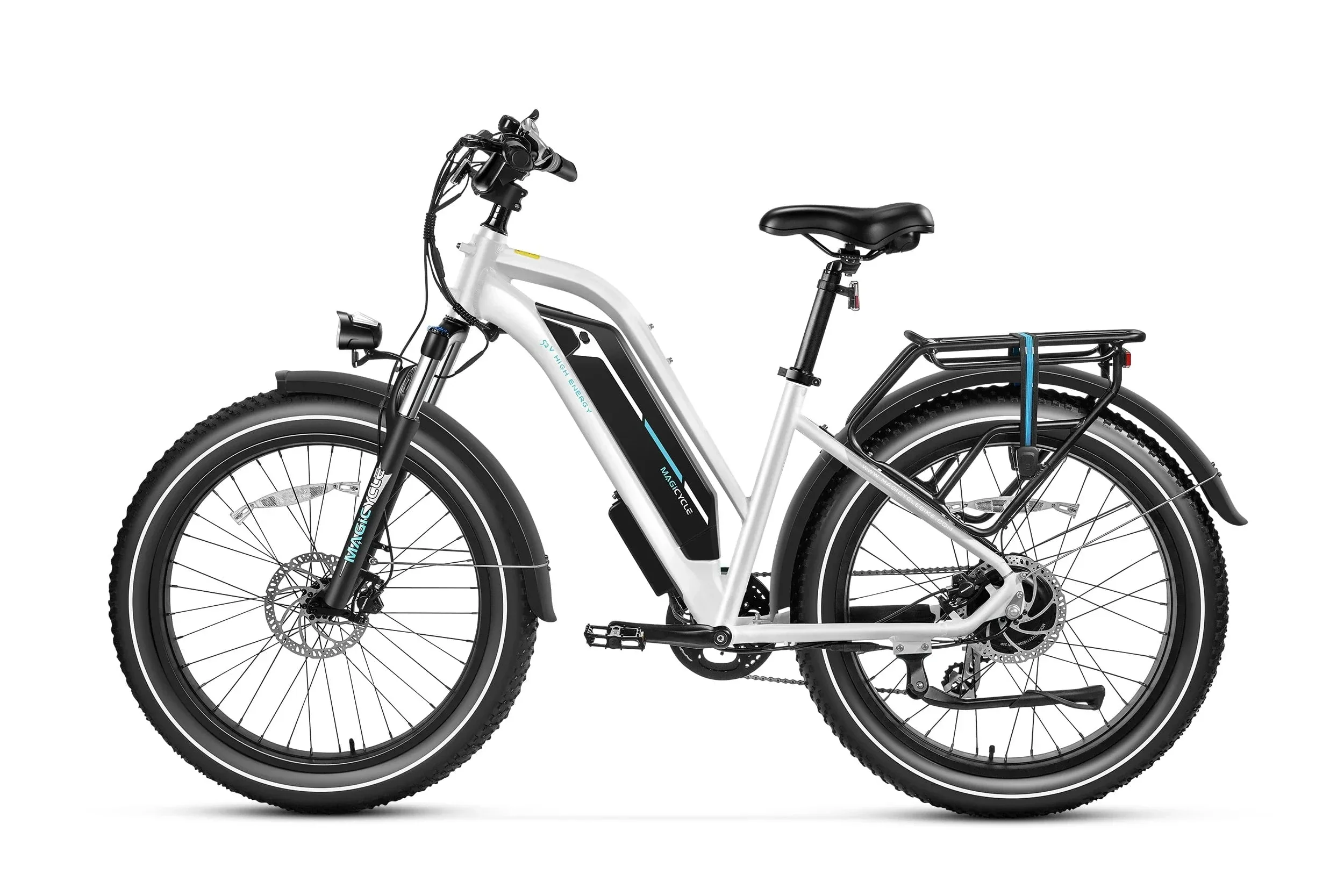 Magicycle 52V 20Ah Cruiser Pro Step-Over or Step-Thru Electric Mountain Fat Tire Bike - 100% Financing Available! - Image 3