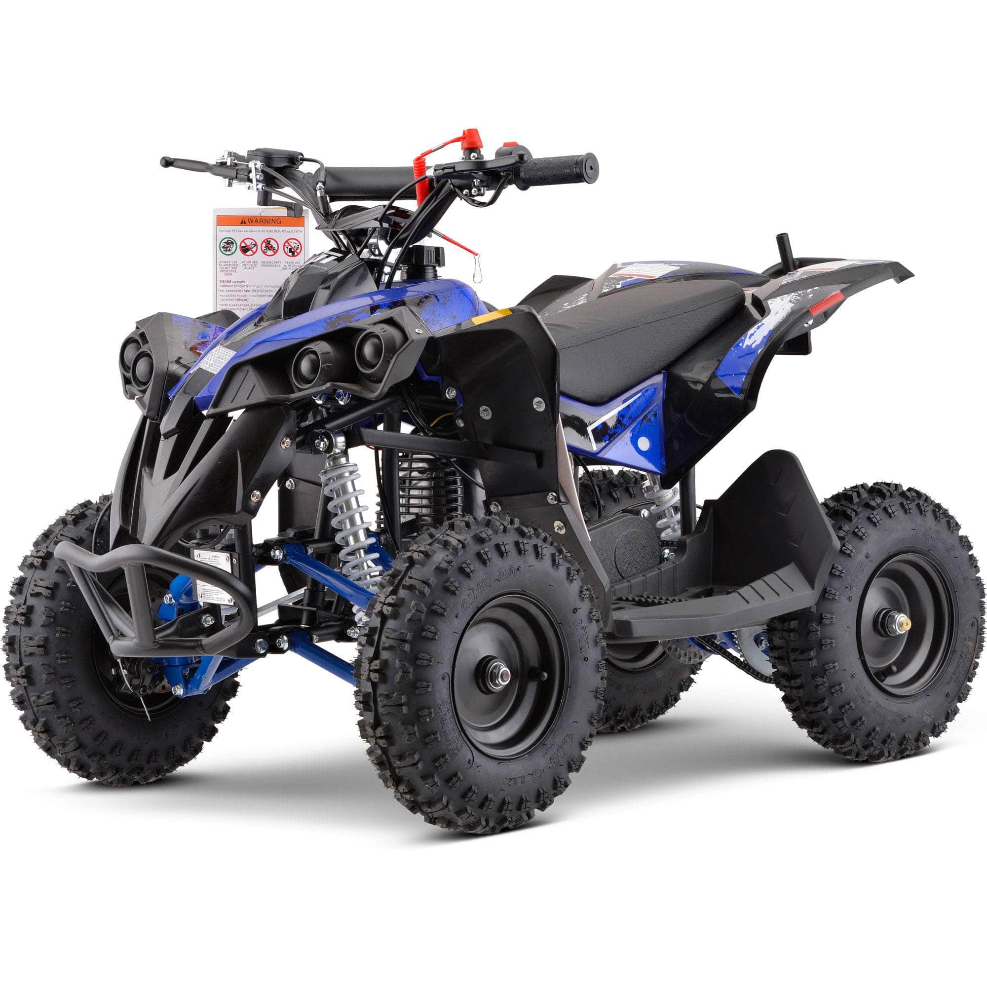 MotoTec Renegade 40cc 4-Stroke Kids Gas ATV - 100% Financing Available! - Image 4