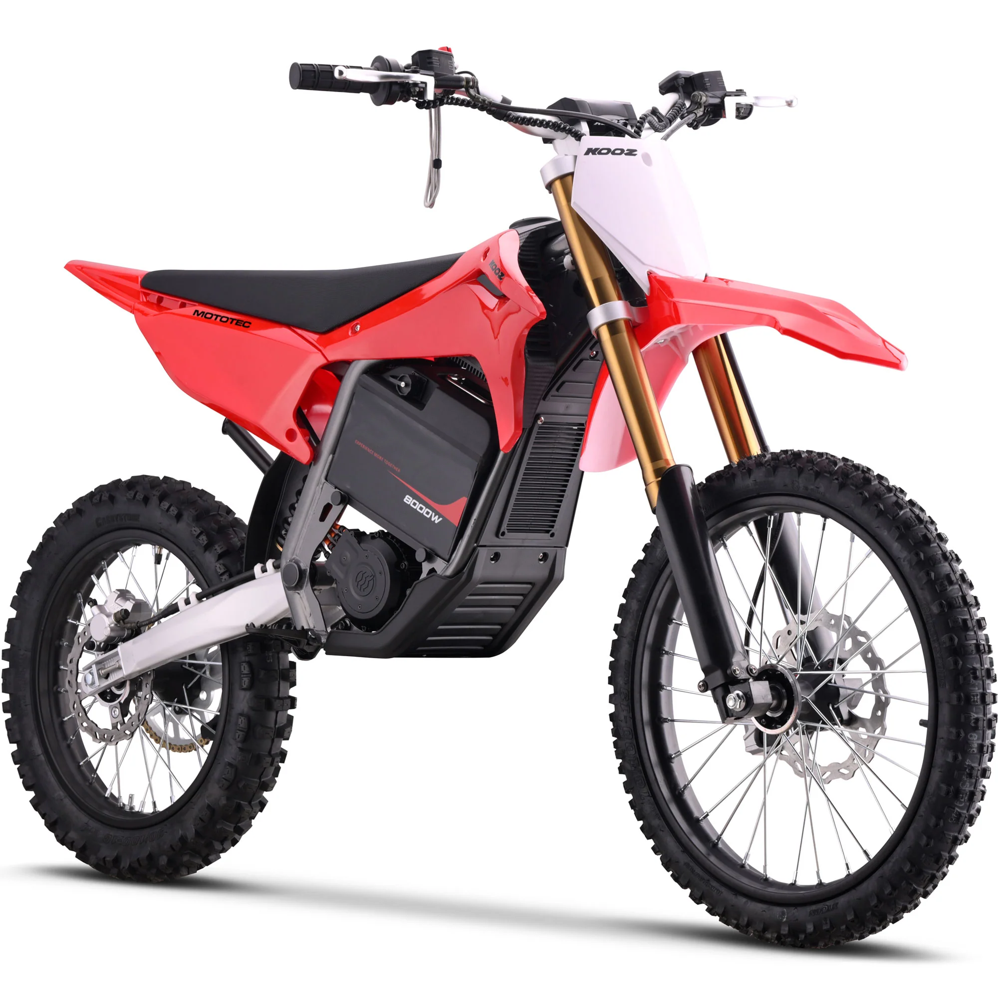 MotoTec 72V 8000W Lithium Pro Electric Dirt Bike 19/16 - Max Speed 56 MPH, Full Hydraulic Suspension, Dual Hydraulic Brakes - 100% Financing Available! - Image 2