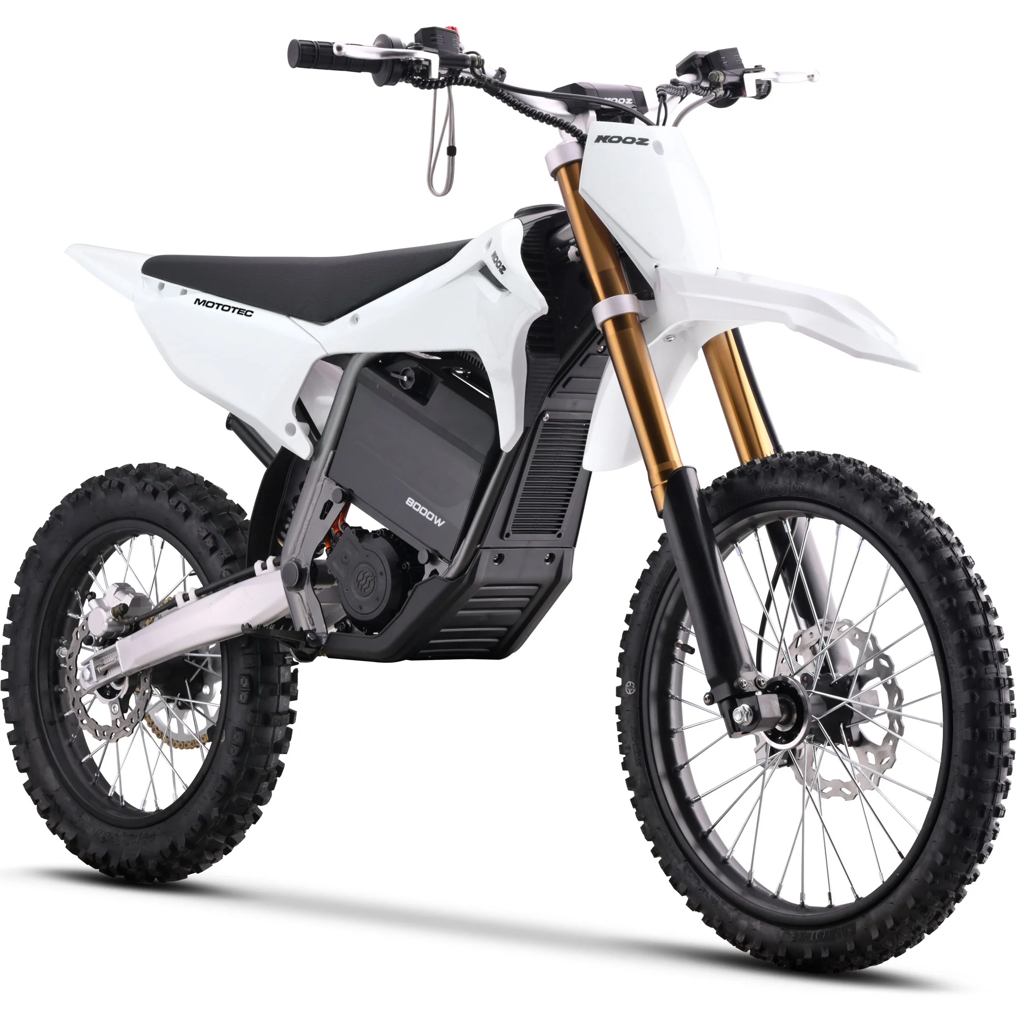 MotoTec 72V 8000W Lithium Pro Electric Dirt Bike 19/16 - Max Speed 56 MPH, Full Hydraulic Suspension, Dual Hydraulic Brakes - 100% Financing Available! - Image 3