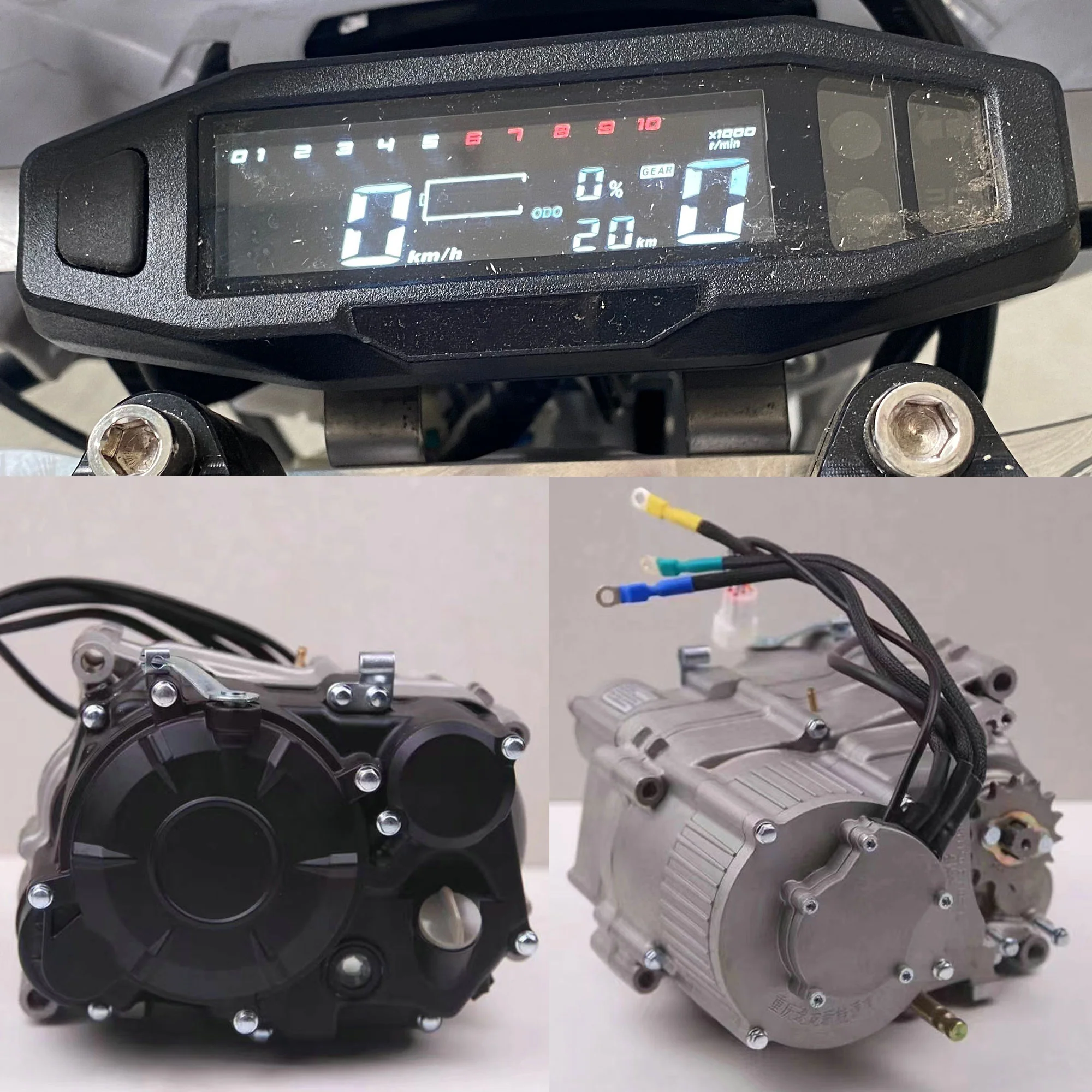 MotoTec Venom 72V, 3000W (peak 12,000W), 60Ah Electric Dirt Bike - max speed 77mph - financing available! - Image 11