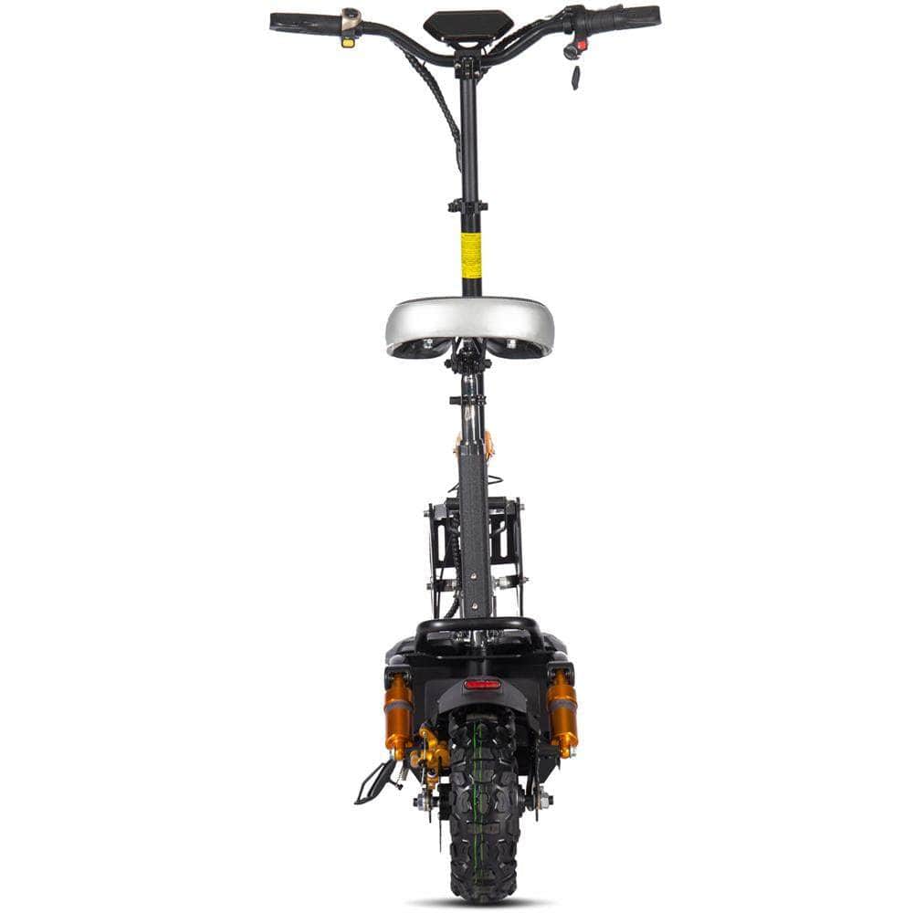 MotoTec Ares 48v 1600w Foldable Electric Scooter with removable seat - 100% Financing Available! - Image 4