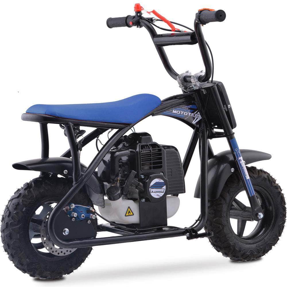 MotoTec Bandit 52cc 2-Stroke Kids Gas Mini Bike - 100% Financing Available! - Image 5