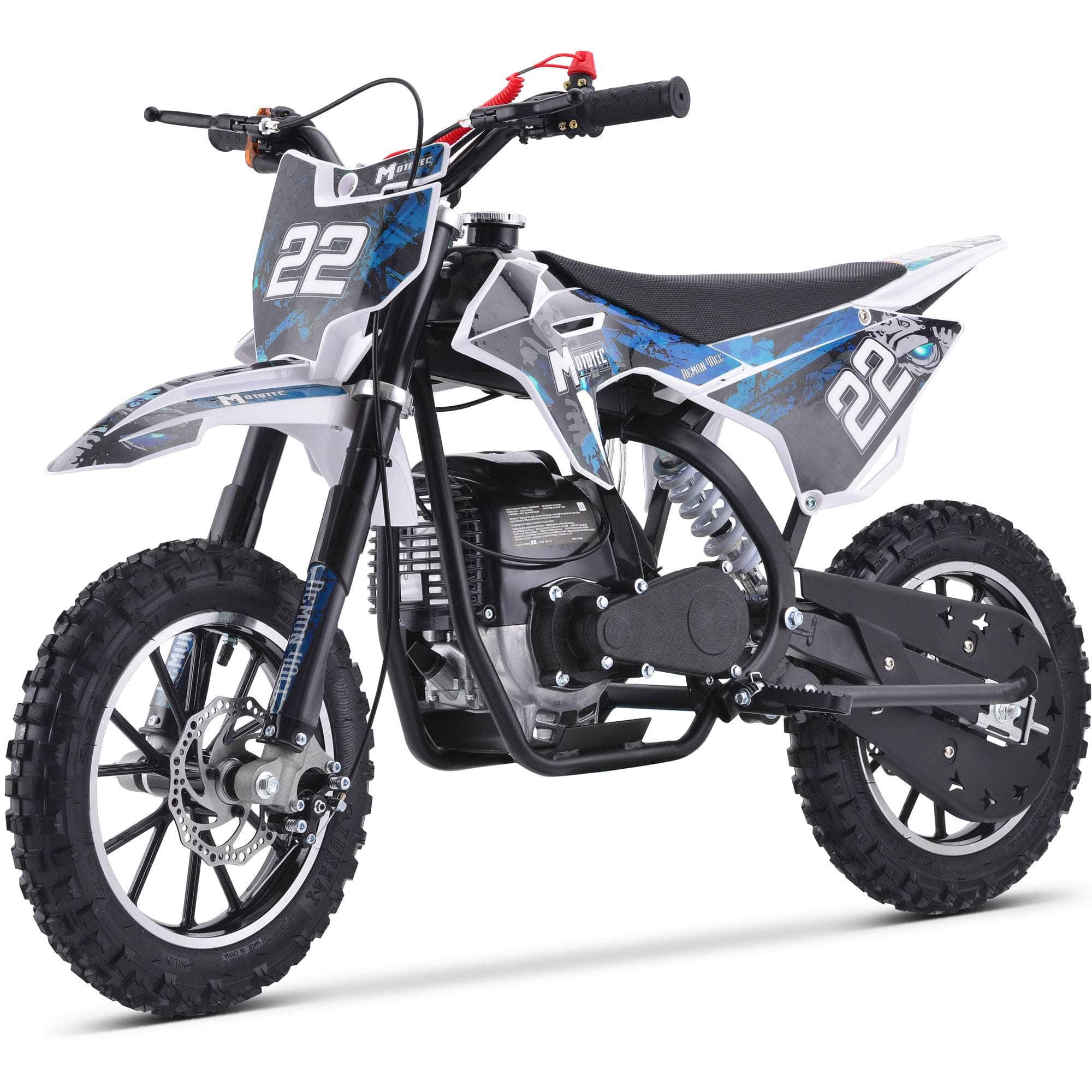 MotoTec Demon 40cc 4-Stroke Kids Gas Dirt Bike - 100% Financing Available! - Image 4