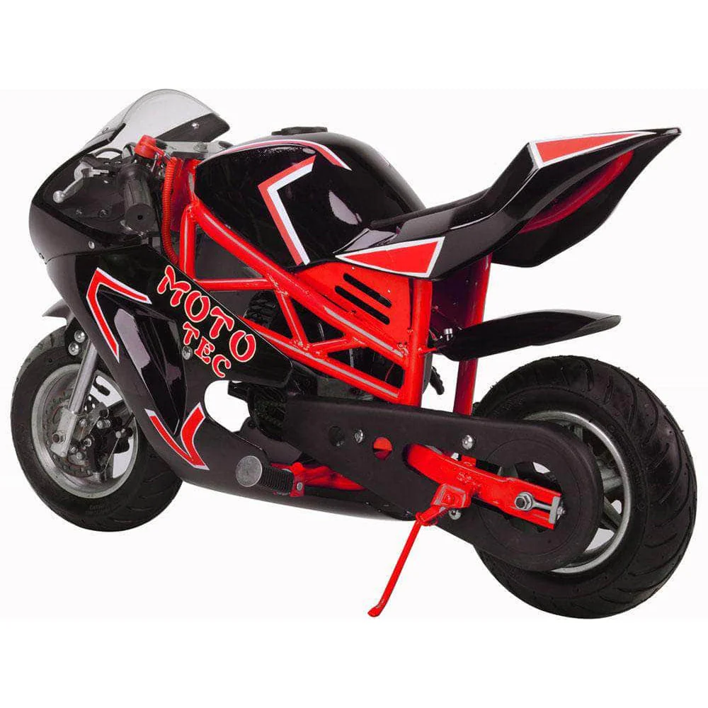 MotoTec Gas GT 49cc 2-Stroke Pocket Bike - 100% Financing Available! - Image 8