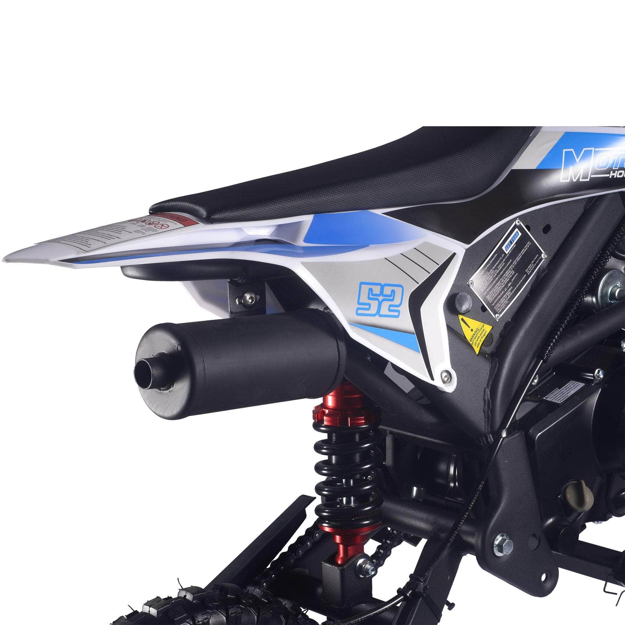 MotoTec Hooligan 72cc 4-Stroke Gas Dirt Bike - 100% Financing Available! - Image 10