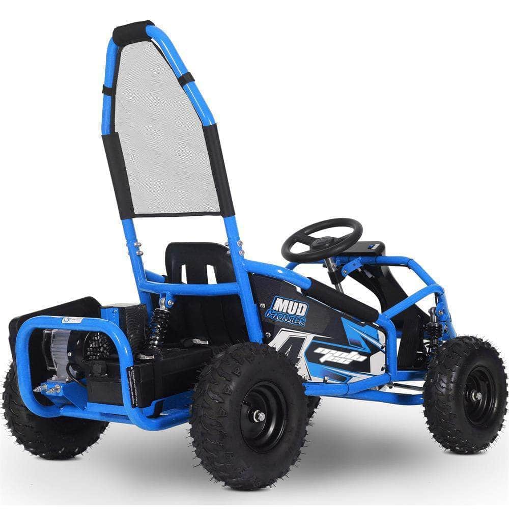 MotoTec Mud Monster Kids Electric 48v 1000w Go Kart Full Suspension - 100% Financing Available! - Image 3