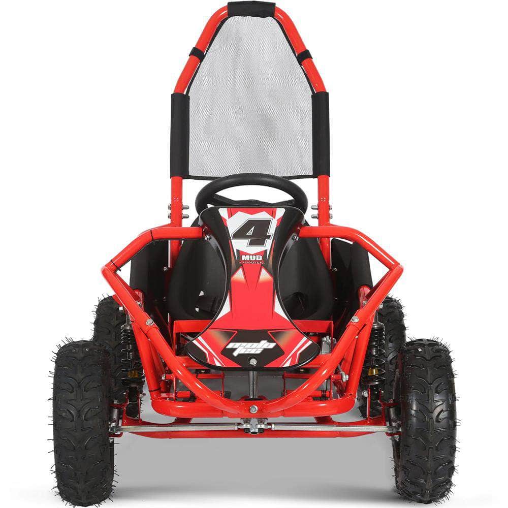 MotoTec Mud Kids Gas Powered 4-stroke 98cc Go Kart - full suspension - 100% Financing Available! - Image 17