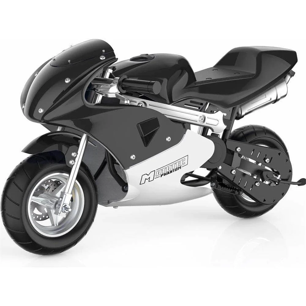 MotoTec Phantom 49cc 2-Stroke Gas Pocket Bike - 100% Financing Available! - Image 22