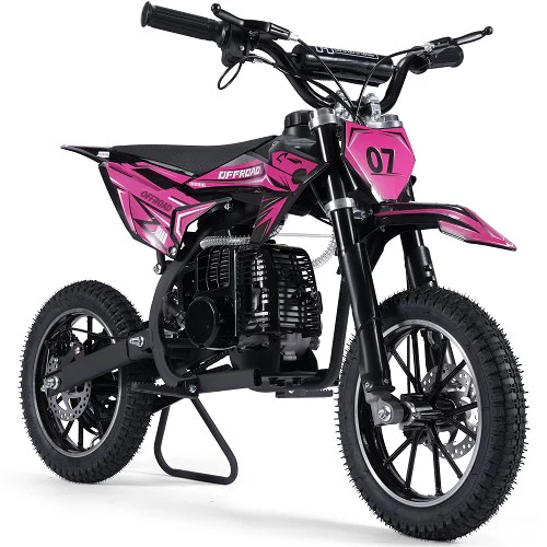 MotoTec Pioneer 49cc 2-Stroke Kids Gas Dirt Bike - 22 MPH, Age 13 and up - 100% Financing Available! - Image 3