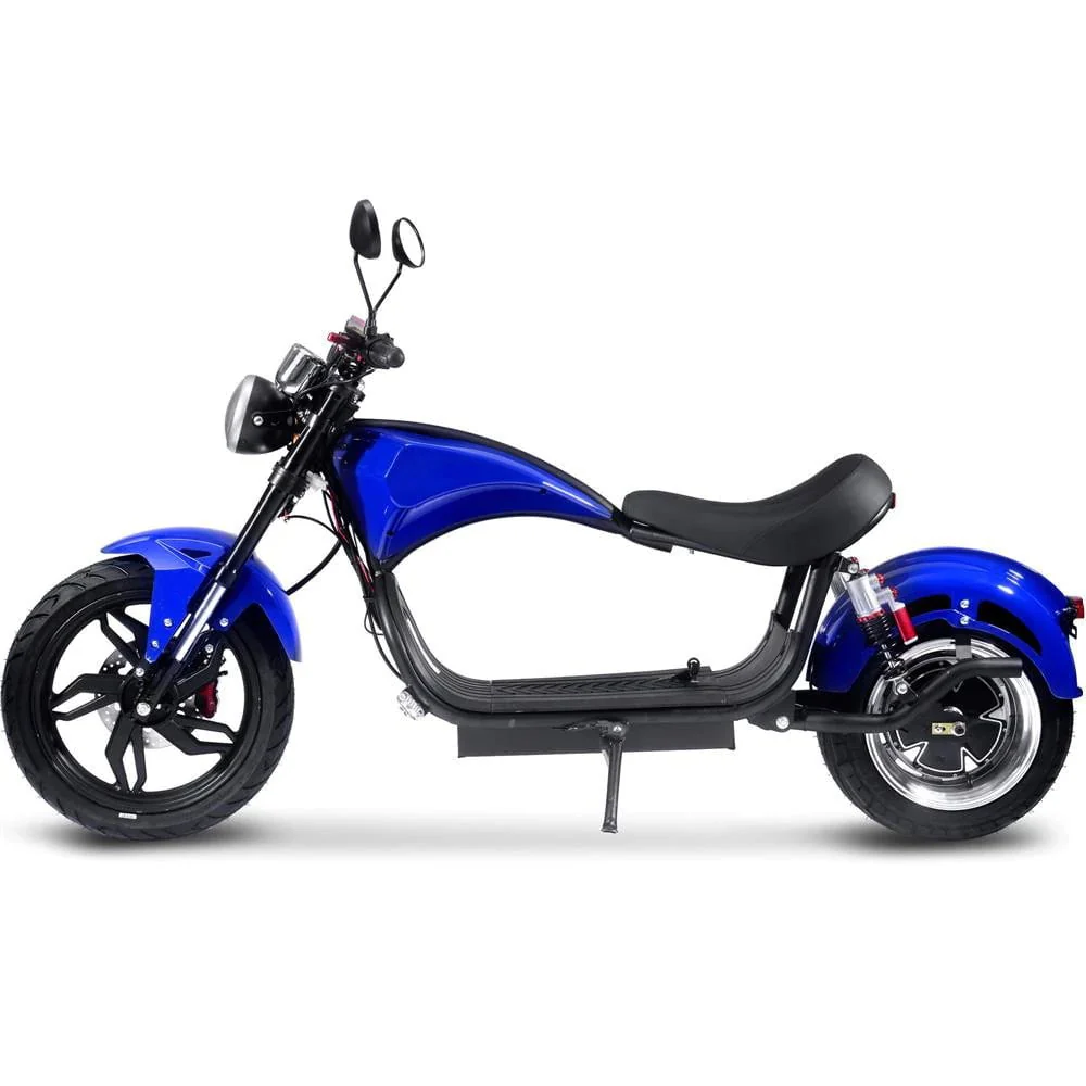 MotoTec Raven 60v 30ah 2500w Lithium Electric Scooter - hub motor (brushless), dual hydraulic brakes - 100% Financing Available! - Image 15