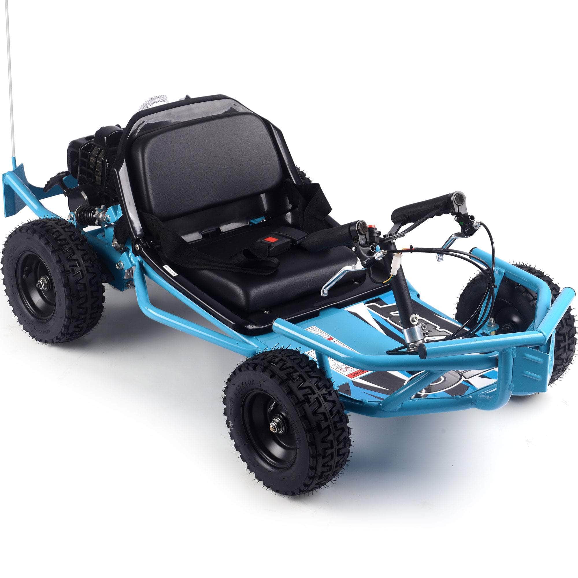 MotoTec Sandman Kids Gas Powered 2-stroke 52cc Go Kart - 100% Financing Available! Shipping late March
