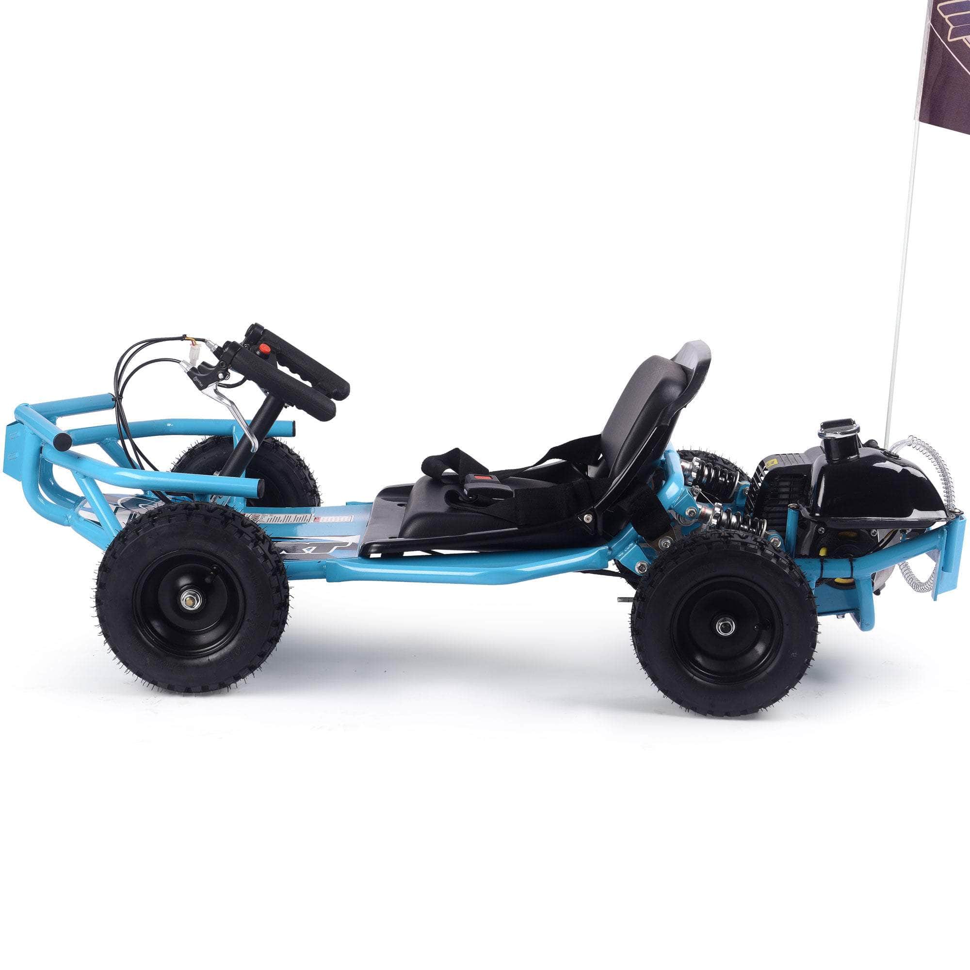MotoTec Sandman Kids Gas Powered 2-stroke 52cc Go Kart - 100% Financing Available! Shipping late March - Image 6