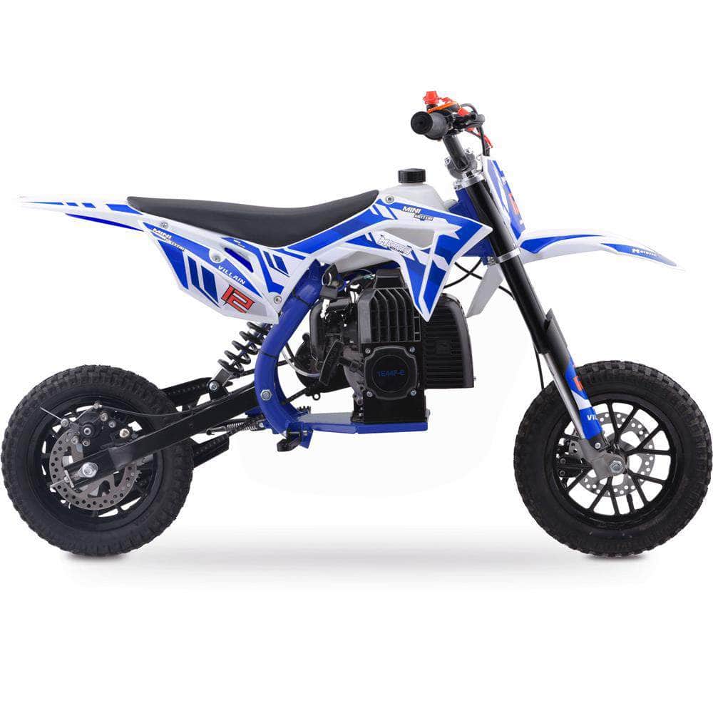 MotoTec Villain 52cc 2-Stroke Kids Gas Dirt Bike - 100% Financing Available - Image 14