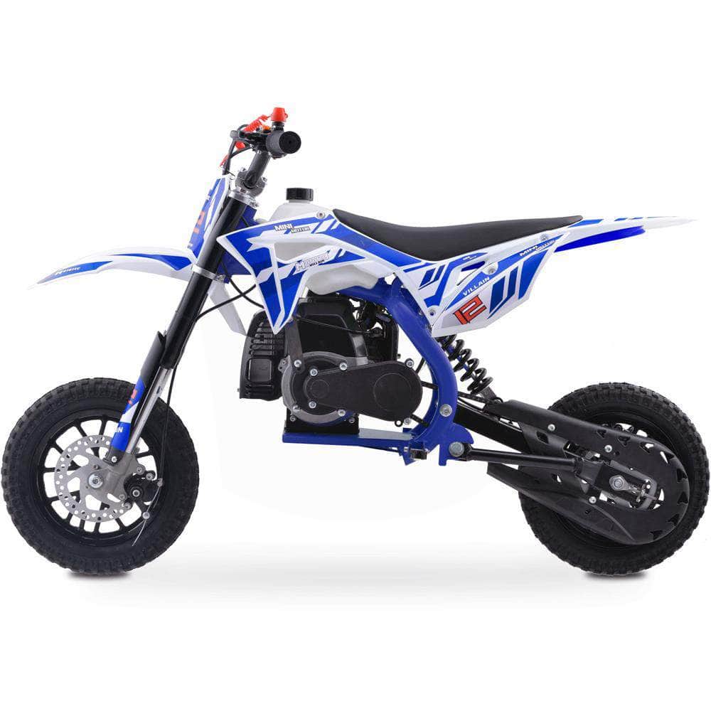 MotoTec Villain 52cc 2-Stroke Kids Gas Dirt Bike - 100% Financing Available - Image 5