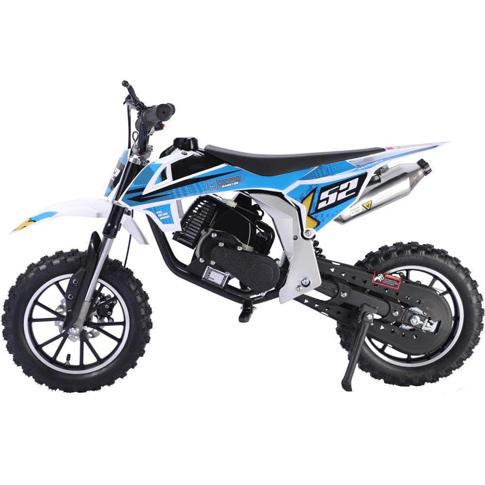 MotoTec Warrior 52cc 2-Stroke Kids Gas Dirt Bike - 100% Financing Available! - Image 9