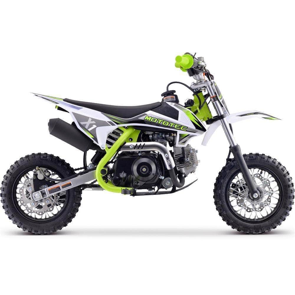 MotoTec X1 110cc 4-Stroke Gas Dirt Bike - 100% Financing Available! - Image 6