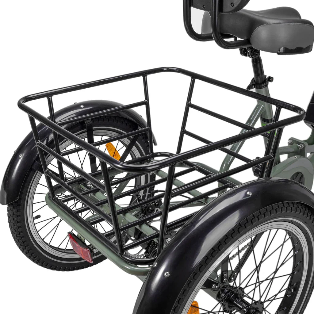 Nakto S03 Electric Trike - 48V, 750W peak, 16Ah, range 60 miles, max load 400 lbs., cargo rack - 100% Financing Available! - Image 12