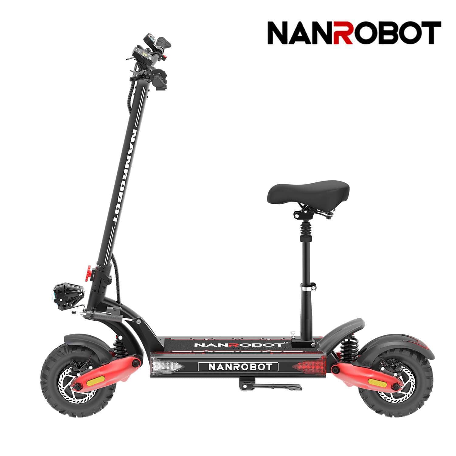 NANROBOT LS7+ 72V Electric Scooter - Dual Motors 3000Wx2, 35A, Hydraulic Brakes - 100% Financing Available - Image 2
